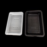 Disposable Black Rectangular Top Seal Fresh