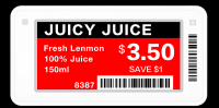 electronic shelf label and price tags and e ink label