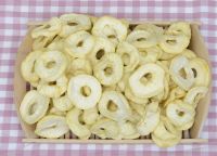 dried fruit: Dried apple rings, apple dice,