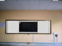 Sliding Whiteboard Cabinet Frame For Matching