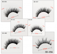 New fashion Eyelashes Sowal Silk Wholesale Private Label 6D Faux Mink Eyelashes 6D Faux Mink Lashes