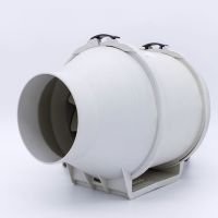 High Quality 5 Inch Ac Circular Mixed Flow Induct Duct Booster Fan For Hydroponics Grow Tent And Greenhouse Ventilation