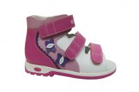 Kids Leather Orthopedic Shoes Children Flat