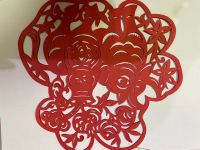 Chinese paper-cuts,happiness & longevity