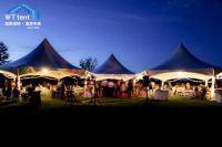 popular design dubai aluminum pagoda tent used for party,event,wedding and car parking