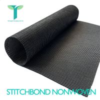 100% Recycled Polyester Stitchbond Nonwoven Material Rpet Stitch Bond Non Woven Fabric