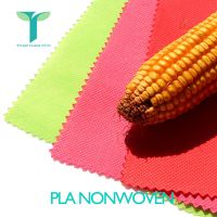 China BIODEGRADABLE PLA NONWOVEN FABRIC 120gsm 100 Polyamide spunbond non woven fabric