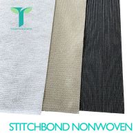 100% Recycled Polyester Stitchbond Nonwoven Material Rpet Stitch Bond Non Woven Fabric