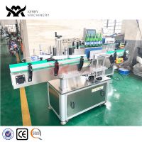 Automatic Round Bottle Adhesive Sticker Labeling Machine