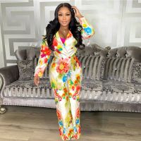 Women Blazer Coat + Pants Set Floral