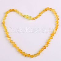Natural Baltic Amber Necklace for Baby Adult 100% Real Irregular Baroq