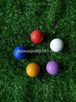 pvc mini golf low bounce  ball