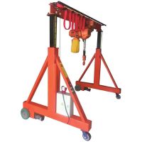 small light mobile single girder gantry crane