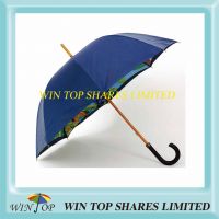 Tropical Stylish Luxury Manual Wood Umbrella