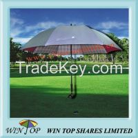 Unique Golf Umbrella with Wooden Golf Head Handle (WT6123)