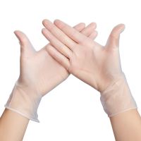 Non latex oil proof acid proof powder free Disposable medical examination vinyl PVC glove exporter