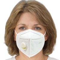 High filtration BFE more than 95% civil use breathable non medical 5 ply KN95 face Mask with valve