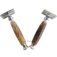 High Quality Bamboo Handle Double Edge Safety Shaving Razor