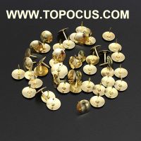 Golden thumbtack, color thumbtack, plastic cover thumbtack