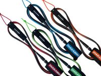 Cross-criss surfboard leash