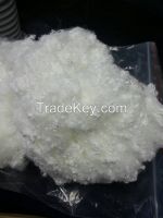 0 .9 / 32 - Siliconised - Recycled Polyester Staple Fiber Polyester Black 3d / 64 Mm White Sdob 6d And 15 D 