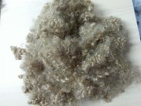 Hcs Polister Fiber15d*51mm Hollow Non-conjugated Silicon Recycle Brown Polister Fiber To Fill Sofa