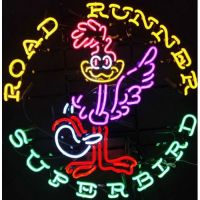Road Runner Super Bird Neon Sign