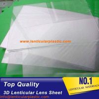 50 Lpi Animation Lenticular Sheet 0.58mm Thickness PET Material Blank 3d Flip Lenticular Plastic Lens Films