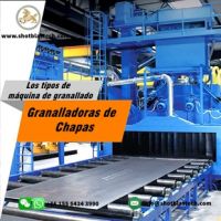 roller conveyor shot blasting machine