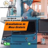 Turntable Rotary Table Shot Blasting Machine 