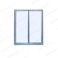Triple Glazed Low-e Tempered Insulated Glass Door for Walk In Cooler
