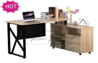 Wooden L Shaped Office Furniture Office Table for Sale