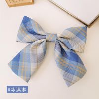 2020 New Spring And Summer Big Bow Hairstyle Back Of The Head Lolita Hair Accessories Clip Korean Hair Band Headdress Clip Tide