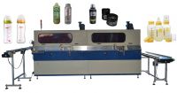 Fully Automatic Cylindrical Bottle UV Silk Screen Printing Machine with UV curing for Plastic milk Bottle Jar glass