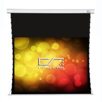 Electric Drop-Down Projection Screens 120-inch Diag 16:9 tab-tension front projection motorized screen